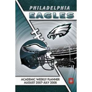  Philadelphia Eagles 2007 08 5 x 8 Academic Weekly 