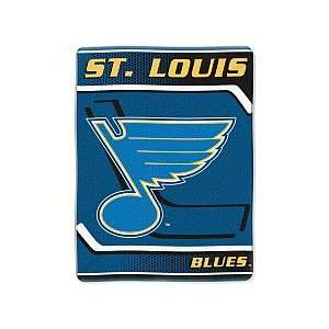  St. Louis Blues 60x80 Banner Super Plush Throw: Sports 