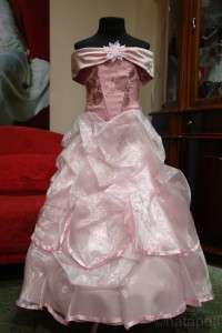 FLOWER GIRL PAGEANT PARTY HOLIDAY DRESS 875 PINK SIZE 6 8  