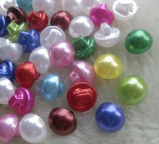 10mm Plastic Buttons sewing/craft/DIY Lots mix F246  