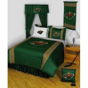 Minnesota Wild NHL Bed In A Bag Set:  Sports & Outdoors