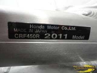 Honda CRF450 CRF 450 Frame 2012 2011 New OEM  