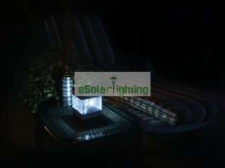 Sets Solar Lights Accent Garden Outdoor Fence Cap  