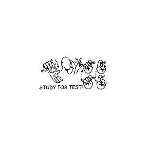  Study For Test Stamp Arts, Crafts & Sewing