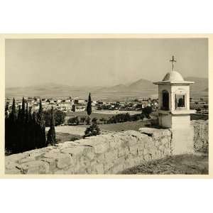  1937 Thebes Theben Tebe Greece Photogravure Hurlimann 