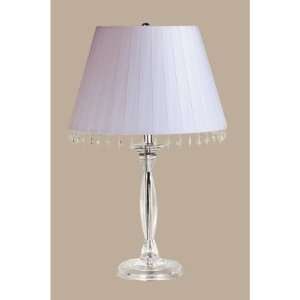  Renee Table Lamp with Aida Shade in Chrome