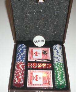 Poker Chips Set   100 Piece   Aluminum Case   11.5 Gram  