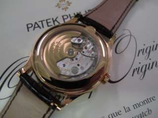   Patek Philippe 18k Rose Gold Annual Calendar Watch 5396R Box & Books