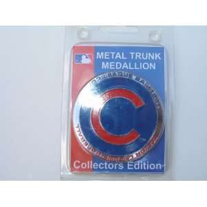  Chicago Cubs Metal Trunk Medallion