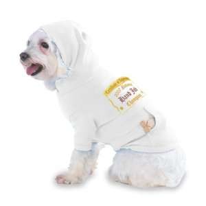  National Hand Job Champion Hooded T Shirt for Dog or Cat X 