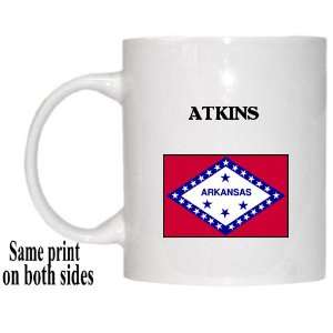    US State Flag   ATKINS, Arkansas (AR) Mug 