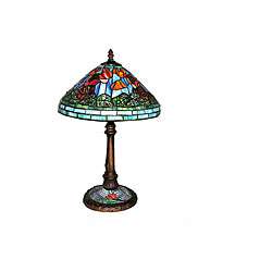 Tiffany style Poppy Table Lamp  