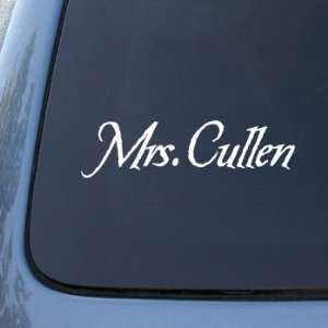 MRS CULLEN   Twilight   Vinyl Car Decal Sticker #1858  Vinyl Color 