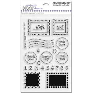  Post   Stampendous Perfectly Clear Stamps Arts, Crafts & Sewing