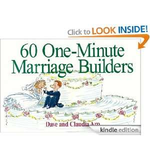 60 One Minute Marriage Builders Claudia Arp, David Arp  