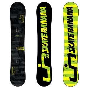  Lib Tech Skate Banana BTX (Grey/Black) Wide Snowboard 2012 