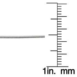   Essentials Sterling Silver 16 inch Snake Chain (1mm)  