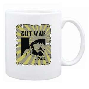 New  Not War   Brazil  Mug Country