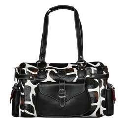 Mimi Giraffe Designer Look Handbag Travel Tote  