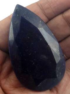 404ct Natural Huge Pear Shape Saphir Zafiro Blue Sapphire Loose 