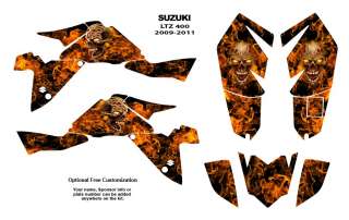 SUZUKI LTZ 400 Quad Graphic Decal Sticker Kit #9500N  