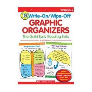 Scholastic 978 0 439 82773 7 10 Write On/Wipe Off Graphic Organizers 