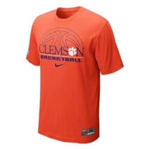  Clemson Tigers Nike 2011 2012 Orange Official Basketball 