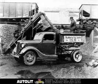 1936 Ford American Coal Dump Truck Factory Photo  