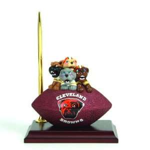  Cleveland Browns SC Sports NFL Mascot Desk Set: Sports 