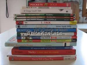LOT 17 Dog Lover Books for Kids Mostly Chapter Books Grades 2 6  