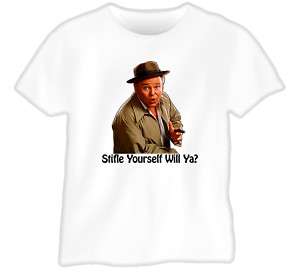 All In The Family Archie Bunker Stifle Yourself T Shirt  