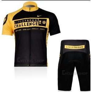 Livestrong) Set short sleeved jersey/Perspiration breathable cycling 