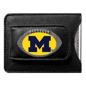  Michigan Wolverines Football Credit Card/Money Clip Holder 