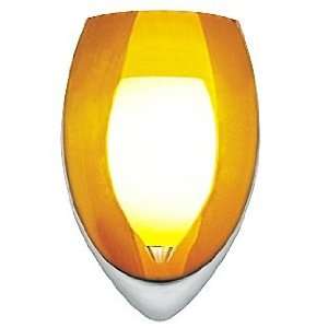  Amber Fire Wall Sconce