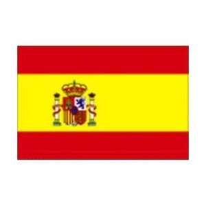  Spain National Flag 5ft x 3ft (with Crest)