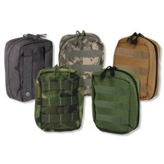 Fully Stocked MOLLE Tactical Trauma Kit First Aid Pouch:  