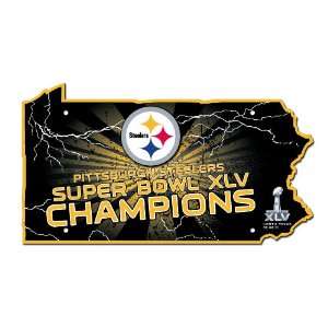  NFL Pittsburgh Steelers 2010 Super Bowl XLV Champion State 