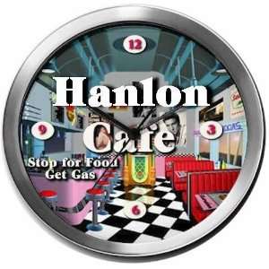  HANLON 14 Inch Cafe Metal Clock Quartz Movement Kitchen 