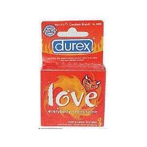 Bundle Durex Love Lubricated 4pk and Aloe Cadabra Organic Lube Vanilla 