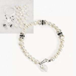  Freshwater Pearl Bracelet Kit   Adult Crafts & Jewelry 