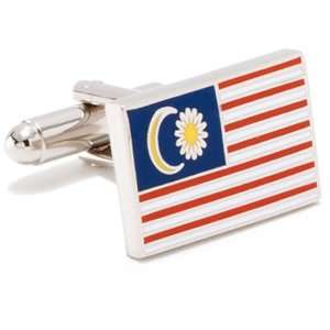  Malaysia Flag Cufflinks CLI CC MAL SL Jewelry