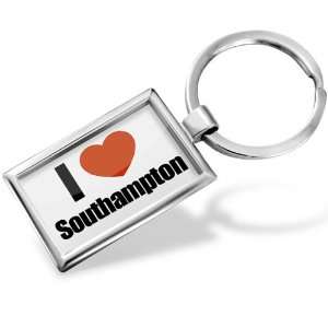  Keychain I Love Southampton region: South East England, England 