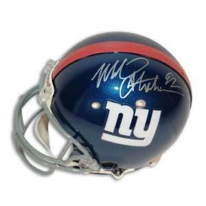 Michael Strahan Autographed Pro Line Helmet  Details: New York Giants 