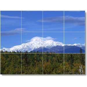 Winter Photo Wall Tile Mural W047  12.75x17 using (12) 4 