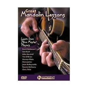  Homespun Great Mandolin Lessons: learn From Nine Master 