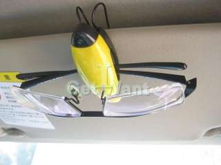 New Colorful Car Auto Vehicle Sun Glass Eye Glasses Holder Clip Keeper 