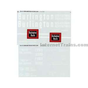  Microscale 1/24th Scale 40 Box Car Decals   Chicago 