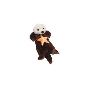  Stuffed Sea Otter with Starfish 16 Inch Plush Otter By The 