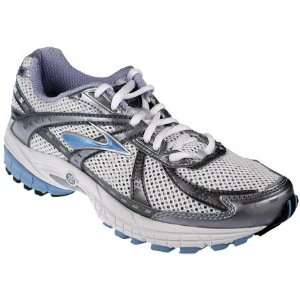   Brooks Womens Adrenaline GTS 10 White Silver Blue 6 B: Everything Else