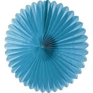 Turquoise Blue 14 Inch Honeycomb Paper Flower 